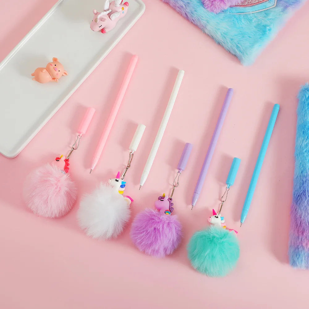Kawaii Unicorn Cartoon Pens β¨π | Set of 2 Fun & Playful Writing Tools for Kids! π¦ποΈ Perfect Kindergarten Gift!