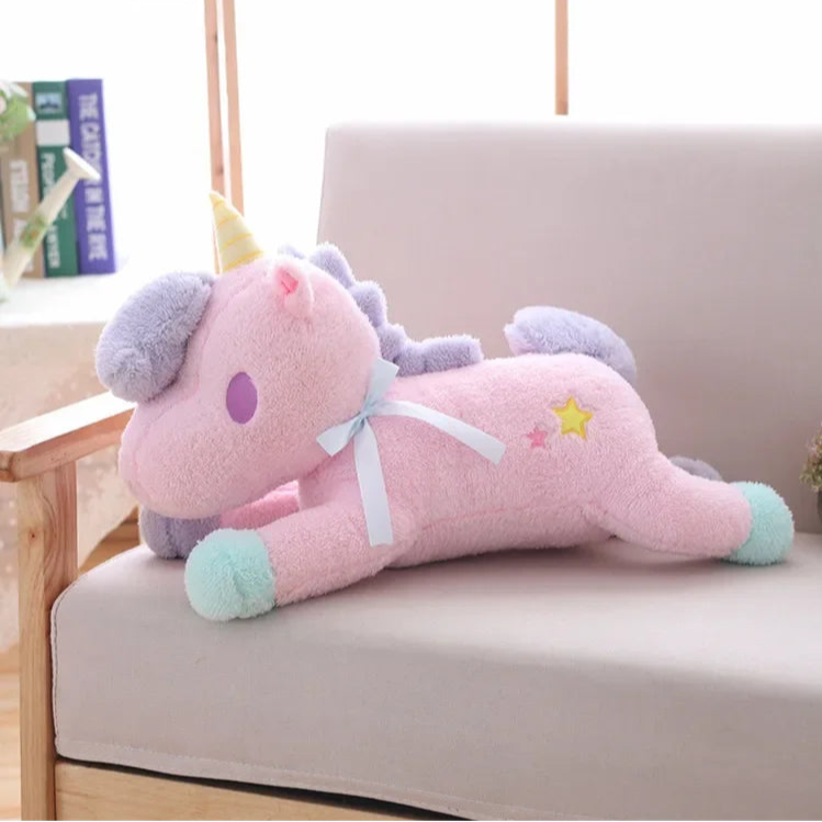 Adorable Kawaii Unicorn Plush Toy π¦ | Soft & Snuggly Baby Pillow for Kids π | Perfect Birthday Gift!