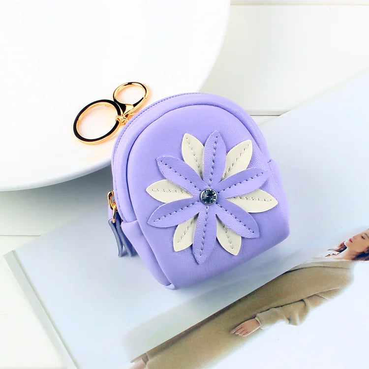 π Sweet Strawberry Zipper Purse πβ¨ Cute Mini Wallet & Keychain Organizer for Fun Adventures! π - Pixie Quill