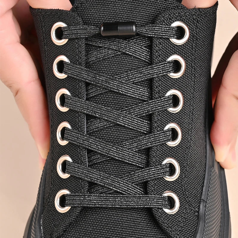 โจBouncy Rainbow No-Tie Laces ๐ - Fun & Stylish Elastic Shoelaces for All Ages! ๐ - Pixie Quill