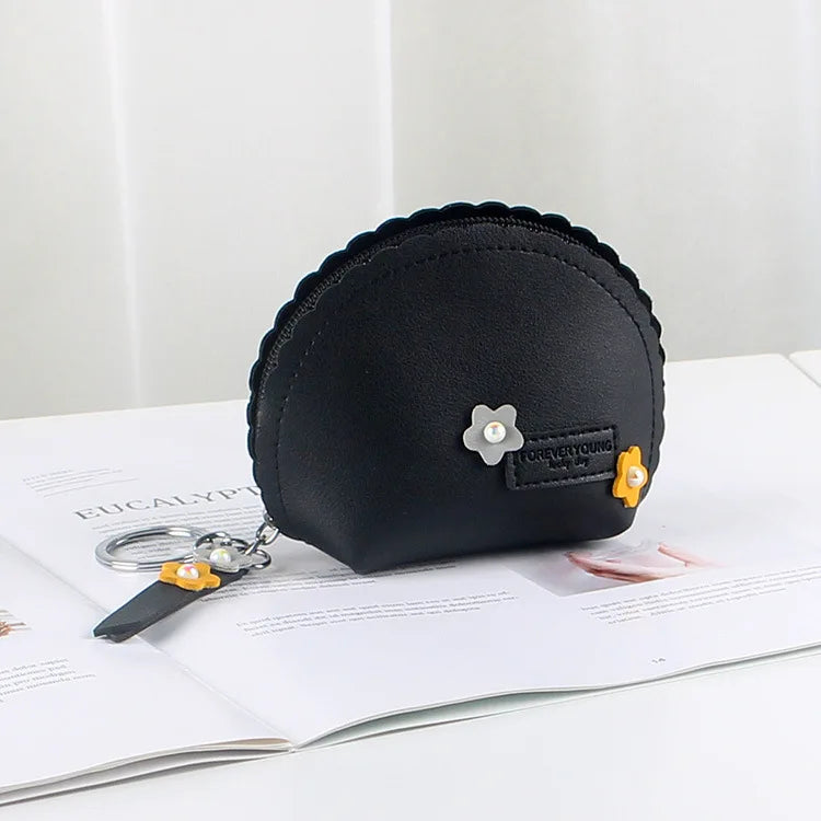 π Sweet Strawberry Zipper Purse πβ¨ Cute Mini Wallet & Keychain Organizer for Fun Adventures! π - Pixie Quill
