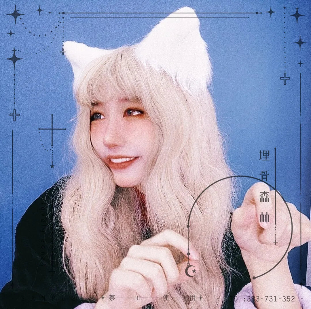 Kawaii Cat Ears Anime Lolita Headband π | Gothic Cosplay Hair Accessories πΎβ¨