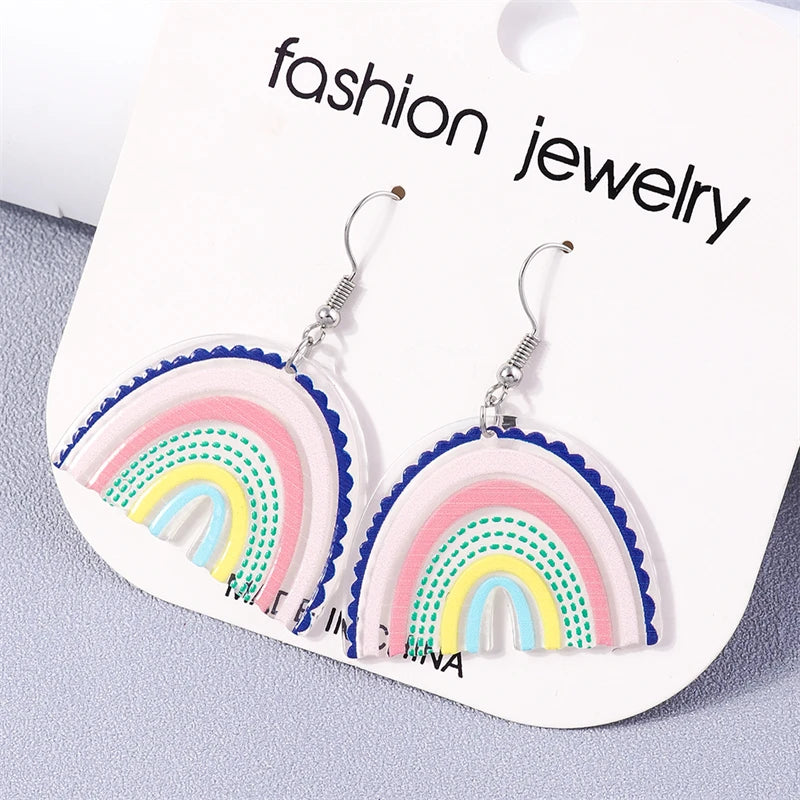 Kawaii Handmade Sunflower Drop Earrings ๐ผโจ | Cute Knitted Dangle Hooks for Party & Holiday Gifts ๐๐