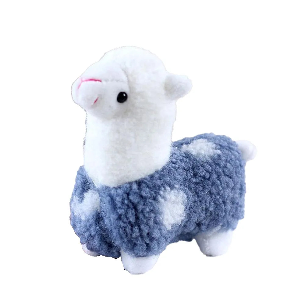 Adorable 12cm Kawaii Alpaca Plush Keychain π¦β¨ | Cute Animal Pillow Doll for Kids & Home Decor ππ