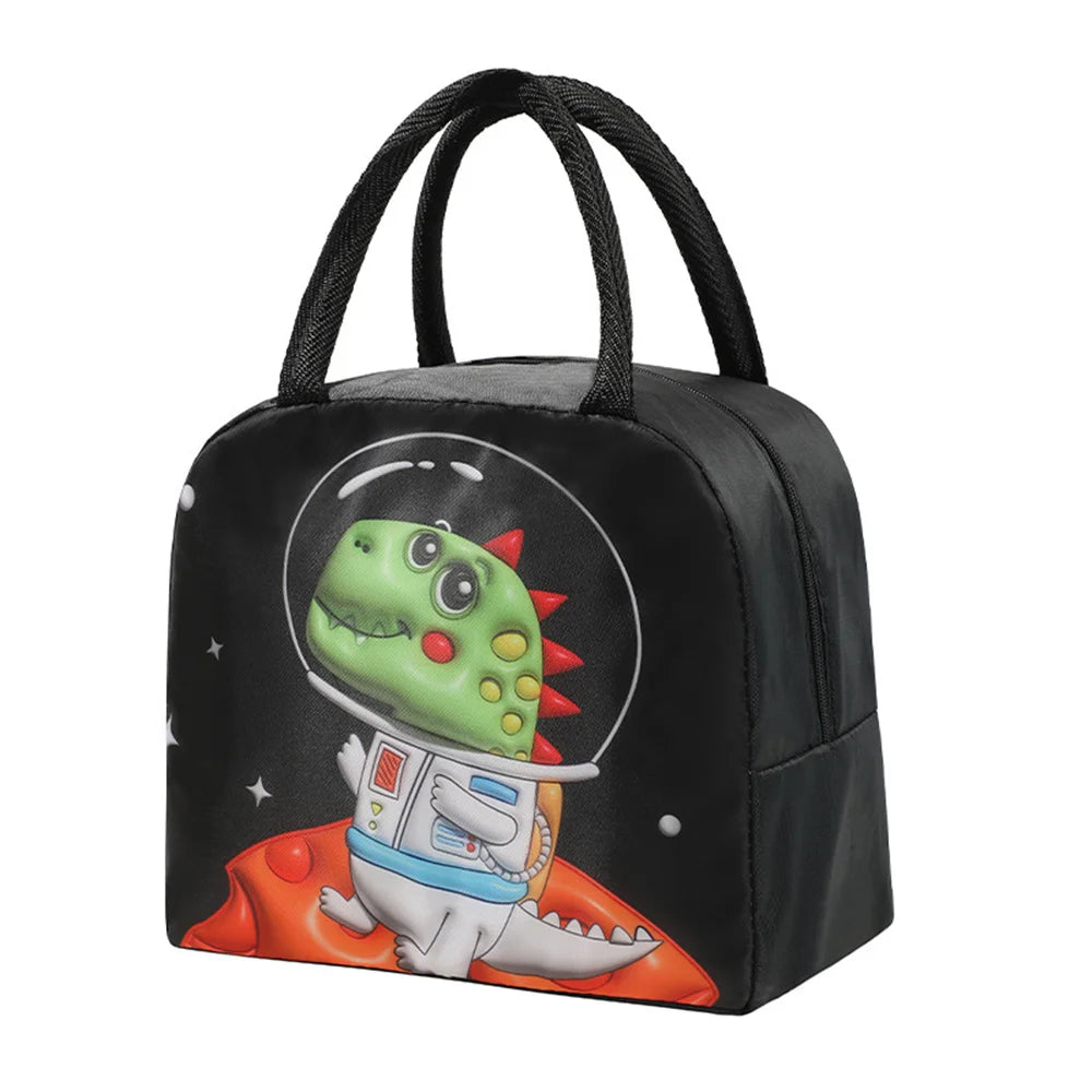 Kawaii 3D Animal Pattern Bento Bag π»π± | Large Capacity Insulated Lunch Tote for Kids & Adults πβ¨