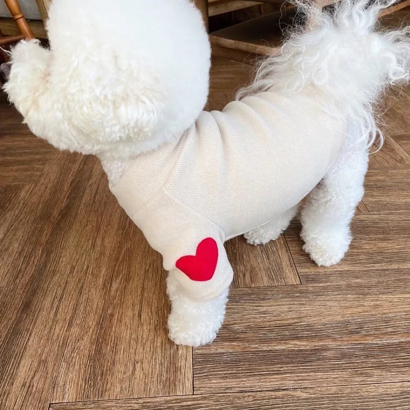 πΎ Cozy Cutie Doggie Pullover β¨ Sweet Solid Color Winter Wear for Pups! π
