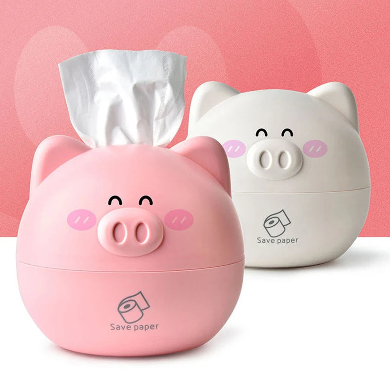 Kawaii Pig Tissue Box π·β¨ | Cute Desktop Napkin Cover for Home & Restaurant π | Perfect Gift for Kids & Animal Lovers ππ