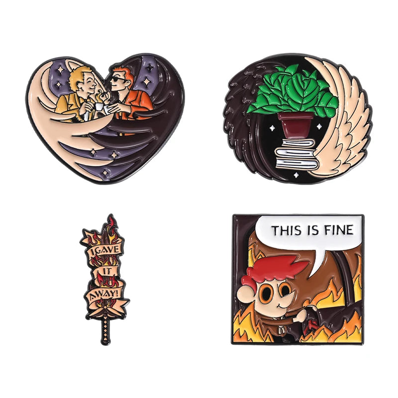 Kawaii Animal Brooch Set πΎβ¨ Adorable Enamel Pins - Cute Cat & Capybara Metal Accessories for Fashion & Gifts! ππ