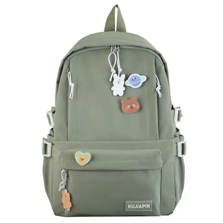 Kawaii Large Capacity Harajuku Backpack πβ¨ - Trendy School Bag for Students & Stylish Workwear! πΈ