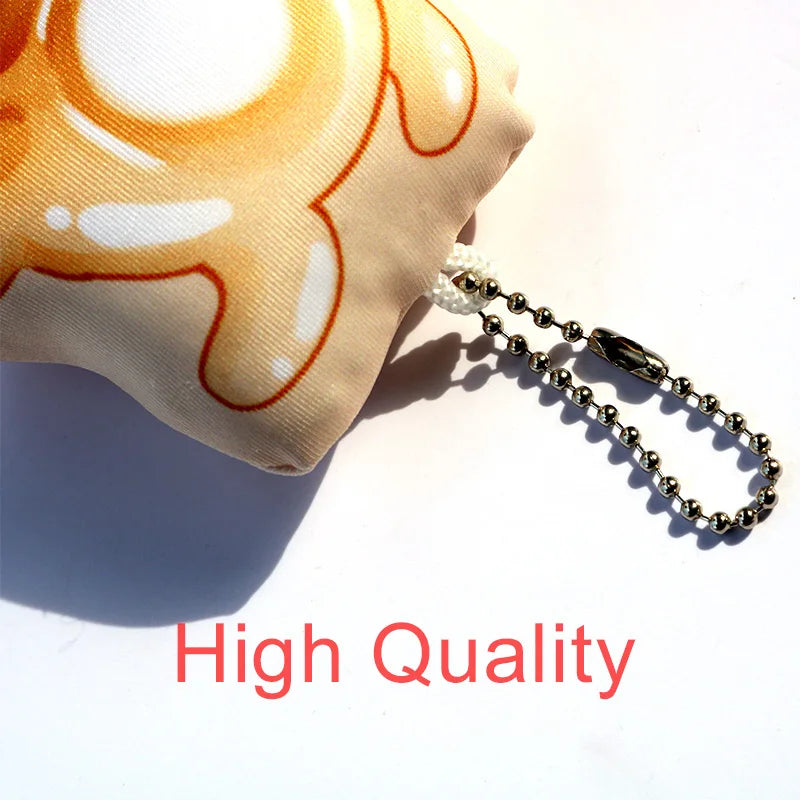 Kawaii Custom Pillow Keychains π±β¨ Personalized Cartoon Cat Charms | Adorable Anime Keychains for Girls & Babies ππ