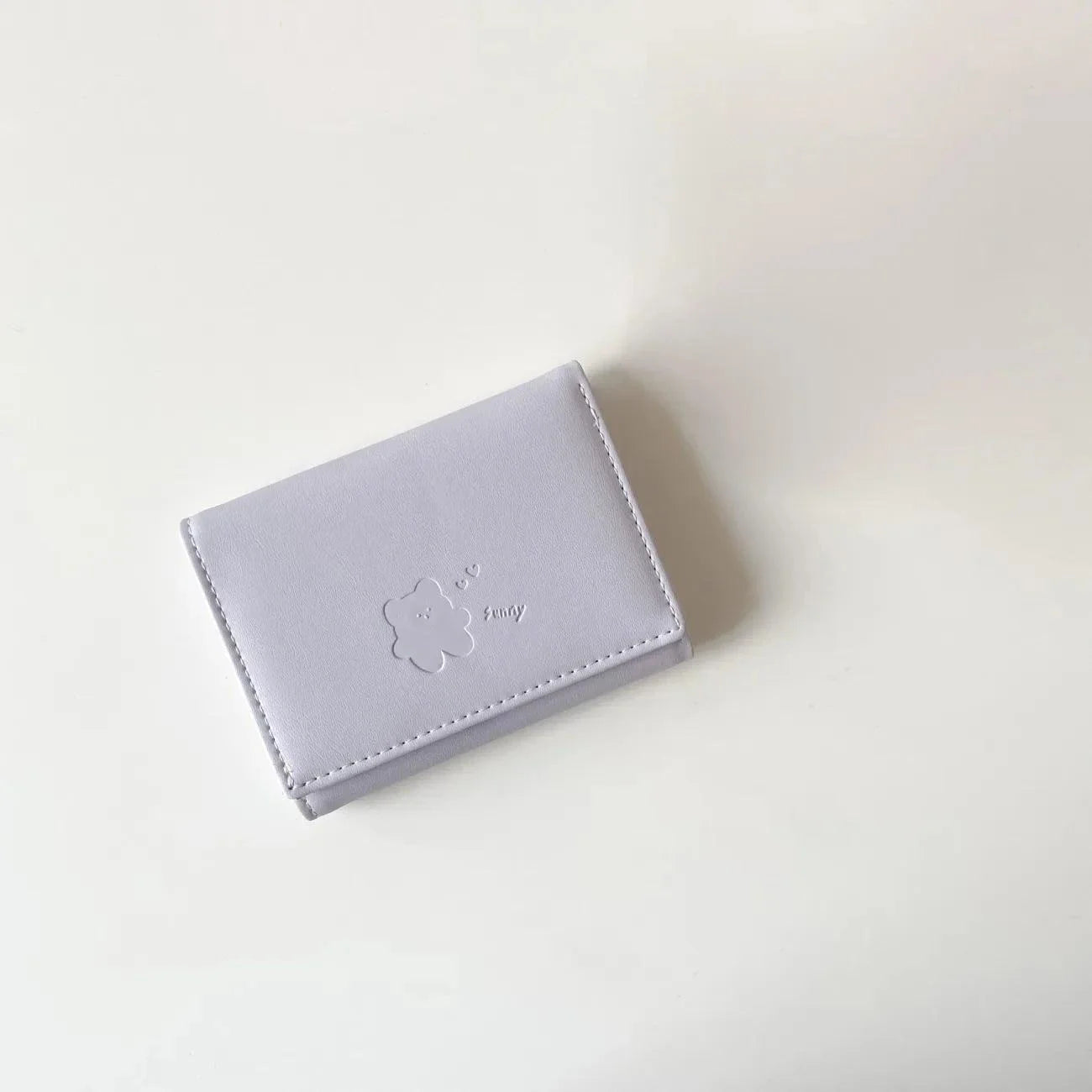 π»β¨ Adorable Bear Charm Wallet: Triple Fun-Fold Card & Coin Purse for Stylish Ladies! ππ