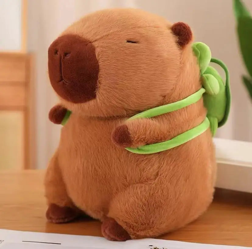 β¨ Adorable Capybara Cuddle Buddy π» 23cm Fluffy Friend - Perfect Gift for Animal Lovers! π