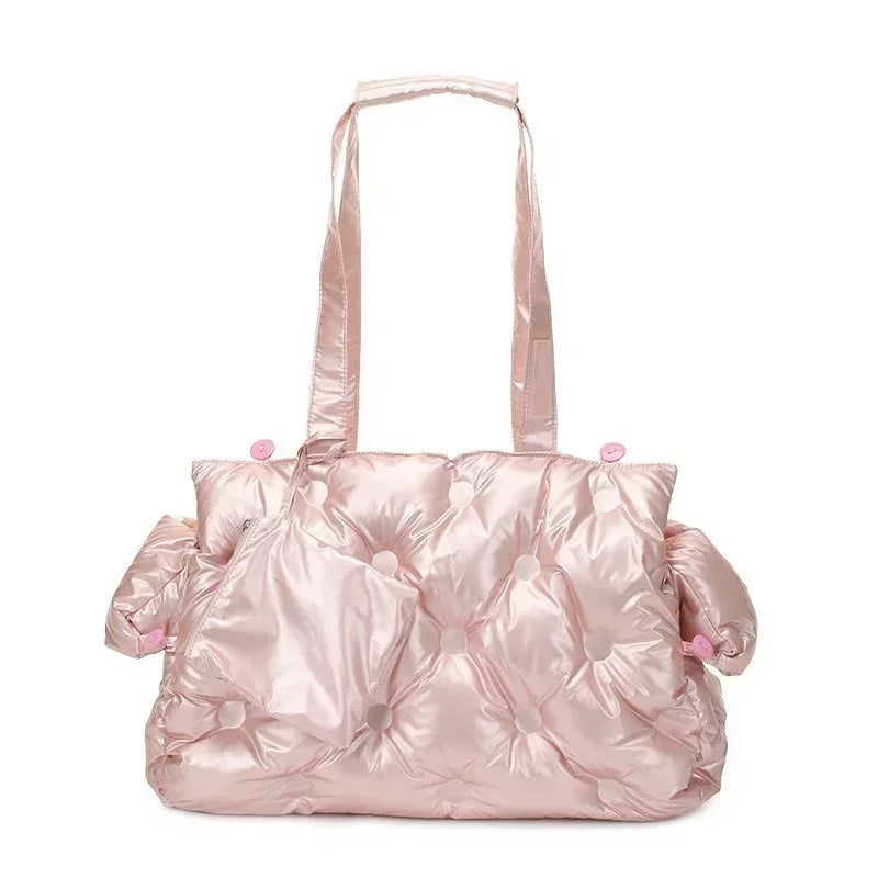 Kawaii Winter Pet Carrier πΎβ¨ | Cozy Handbag for Small Dogs & Cats πΆπ± | Cute Portable Travel Bag for Your Furry Friend! ππ