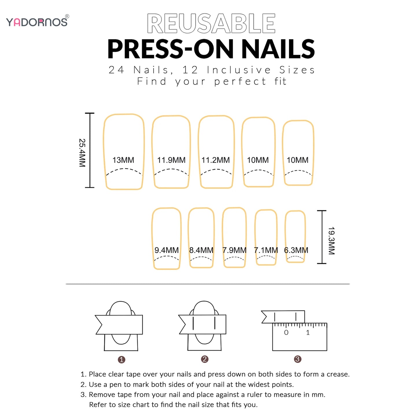 Kawaii Pink Bowknot & Diamond French Tip Press-On Nails πβ¨ | Medium Length Nail Art for Sweet Girls πΈπ