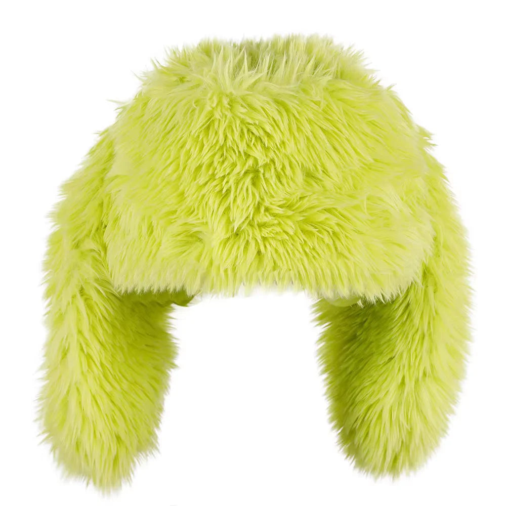 Whimsical Rabbit Ears Plush Hat Winter Warmth Ear Protection Women Beanie 🐰