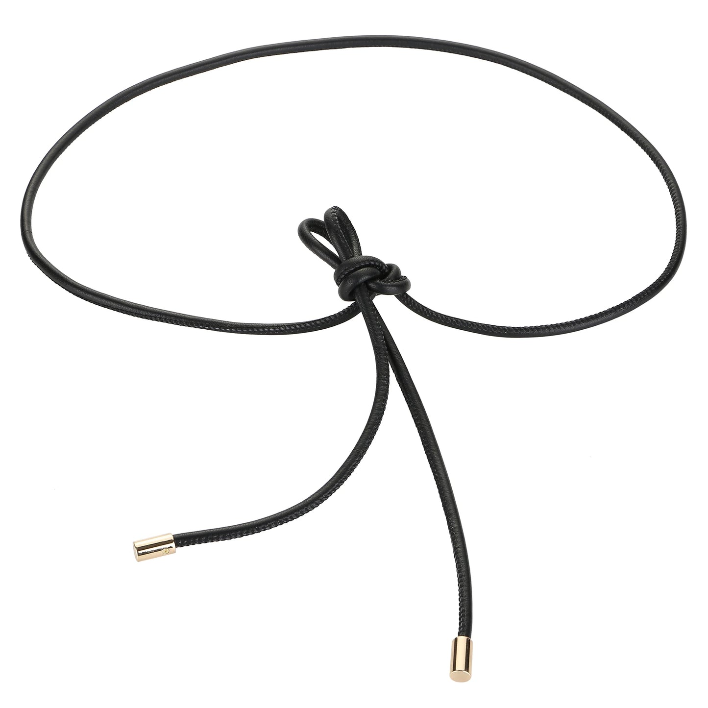 β¨ Kawaii Sheepskin Knot Belt π | Cute Leather Waist Chain for Dresses πΈ