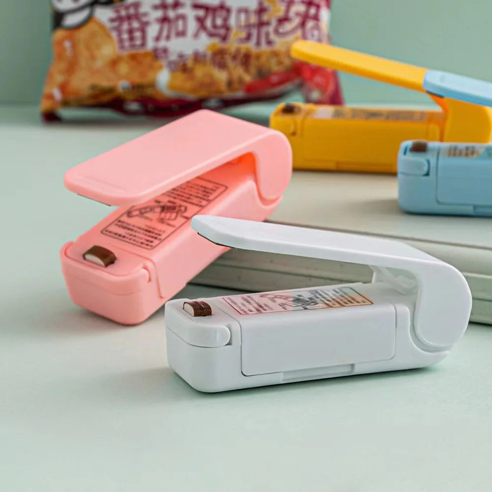 Kawaii Mini Heat Sealing Machine πβ¨ | Adorable Portable Bag Sealer for Food & Crafts π±π