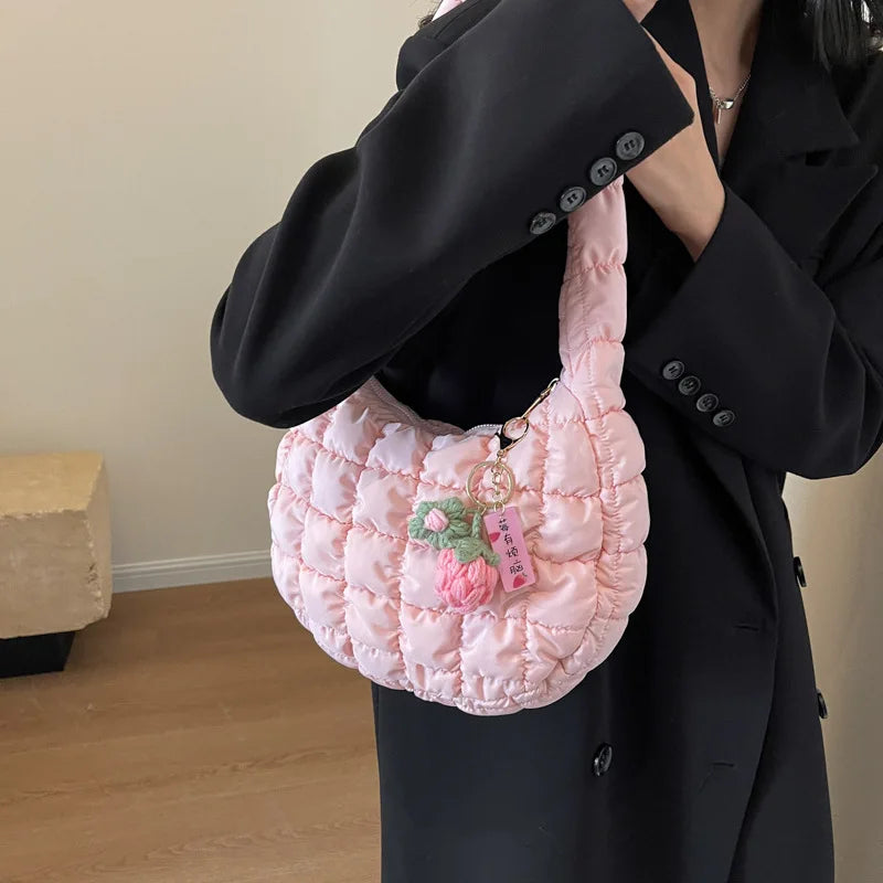 Kawaii Bubble Dumpling Cloud Bag πβ¨ - Sweet & Stylish Shoulder Bag for Women! ππ - Pixie Quill