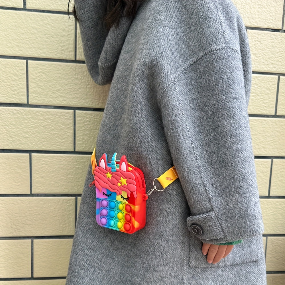 π Magical Unicorn Satchel π¦π - Adorable Coin Purse for Little Dreamers! π Ideal Gift for Ages 3-6! - Pixie Quill