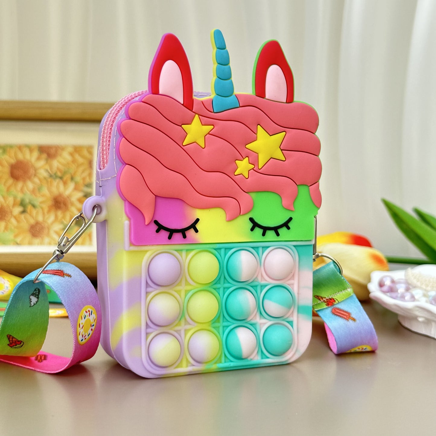 π Magical Unicorn Satchel π¦π - Adorable Coin Purse for Little Dreamers! π Ideal Gift for Ages 3-6! - Pixie Quill