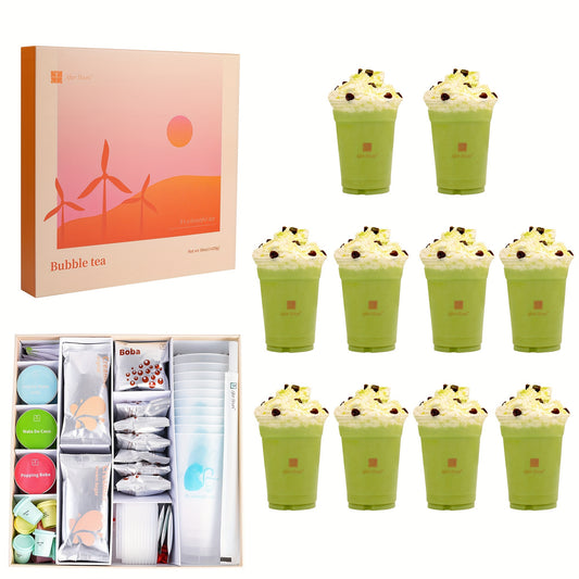 Boba Tea Delight! 🍭💖 10-Drink Adventure with Sweet Flavors & Popping Pearls 🌟🍓 - Pixie Quill