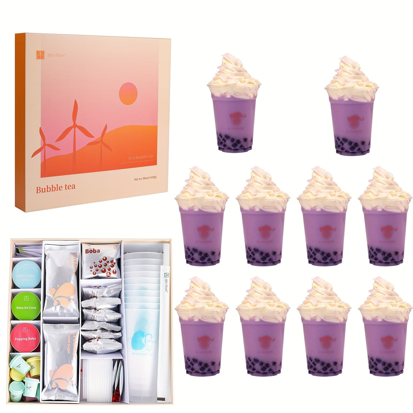 Boba Tea Delight! 🍭💖 10-Drink Adventure with Sweet Flavors & Popping Pearls 🌟🍓 - Pixie Quill