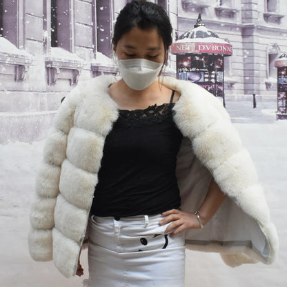 Kawaii Cozy Faux Fur Jacket 🌟✨ | Chic Winter Outerwear for Stylish Ladies ❄️💕