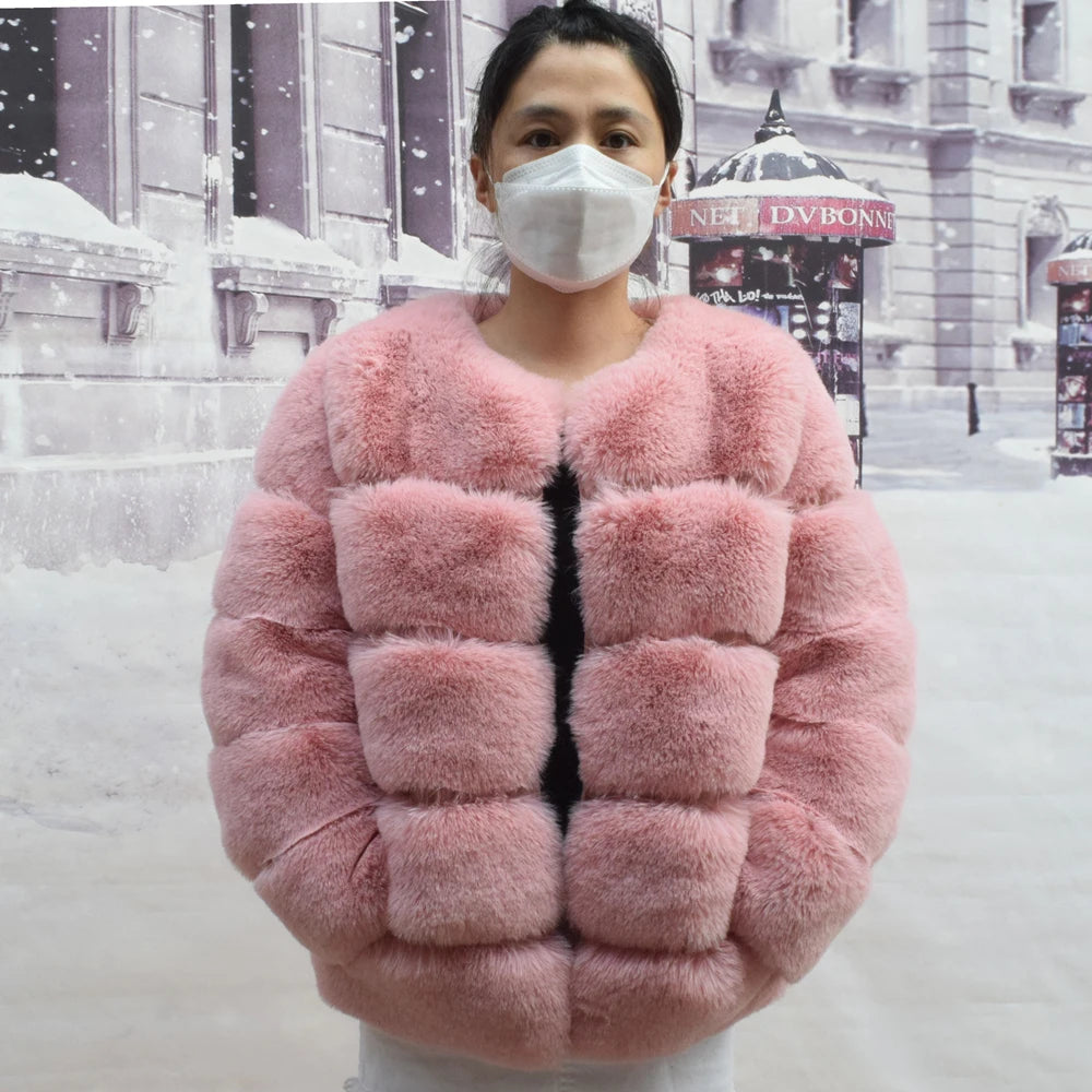 Kawaii Cozy Faux Fur Jacket 🌟✨ | Chic Winter Outerwear for Stylish Ladies ❄️💕