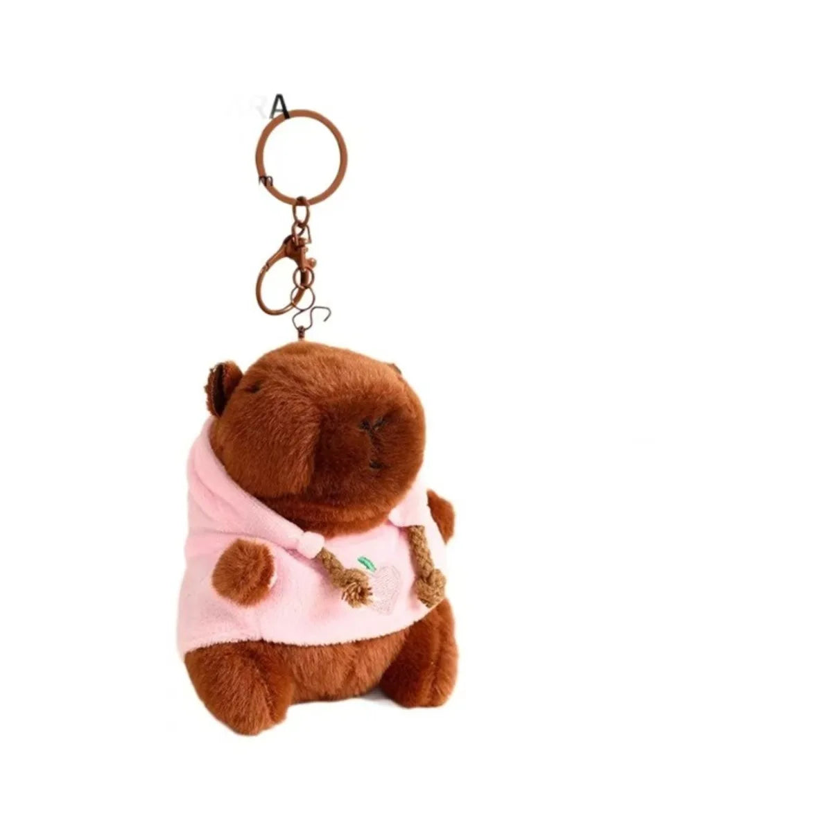 Capybara Plush Pendant Keychain Cute Bag Charm Desk Decor 🐾🧸🌸