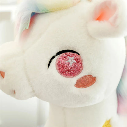 🌈 Enchanted Unicorn Plush 🦄 | Adorable Pegasus Pillow for Girls 💕