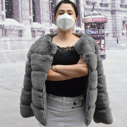 Kawaii Cozy Faux Fur Jacket 🌟✨ | Chic Winter Outerwear for Stylish Ladies ❄️💕