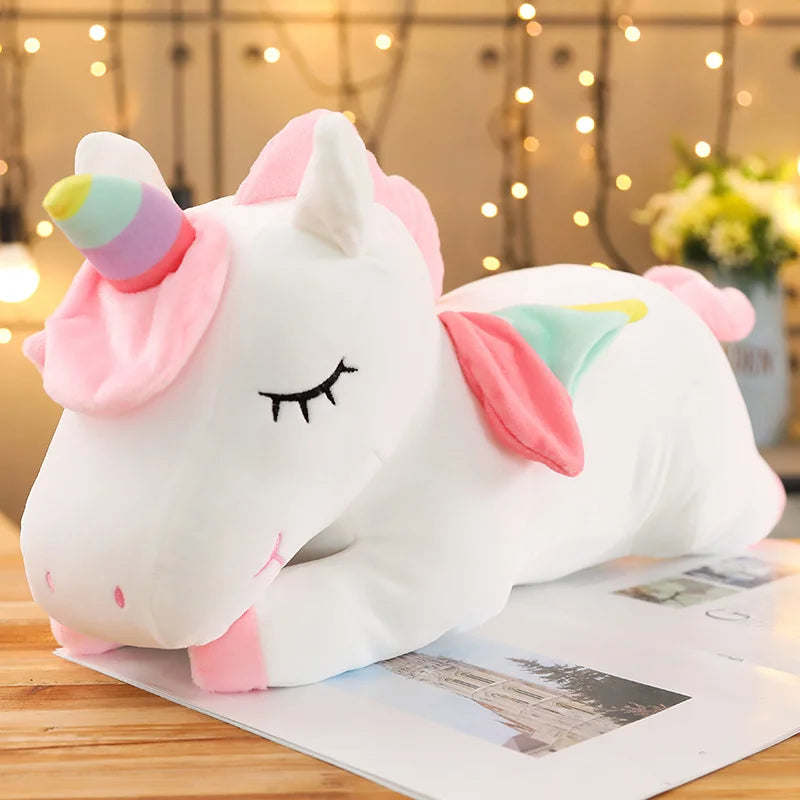 Giant Unicorn Plush Toy 25 To 100cm Soft Stuffed Doll Cute Pillow For Kids Girls Birthday Gift 🦄🧸✨