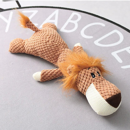 Plush Puppy Squeak Toy For Small Dogs Cute Teething Toy 🐶🐾