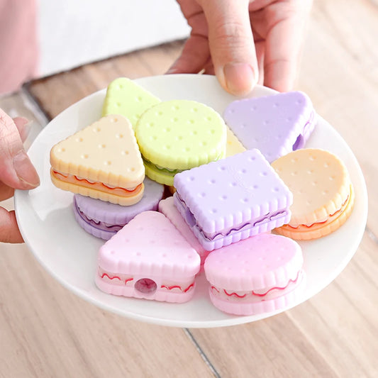 Adorable Kawaii Cookie Pencil Sharpener 🍪✨ - Creative Dessert-Inspired School Supply by Ellen Brook!