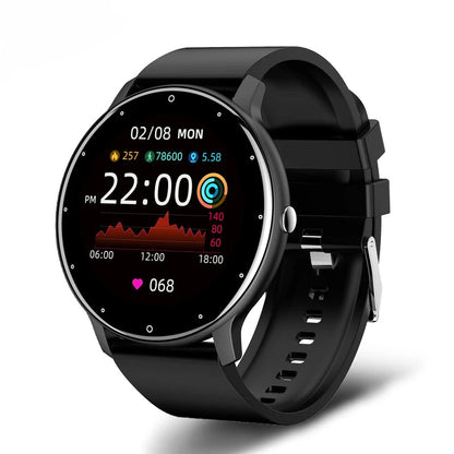 Kawaii Fitness Charm: Stylish Full Touch Screen Smart Watch for Ladies 🌸✨