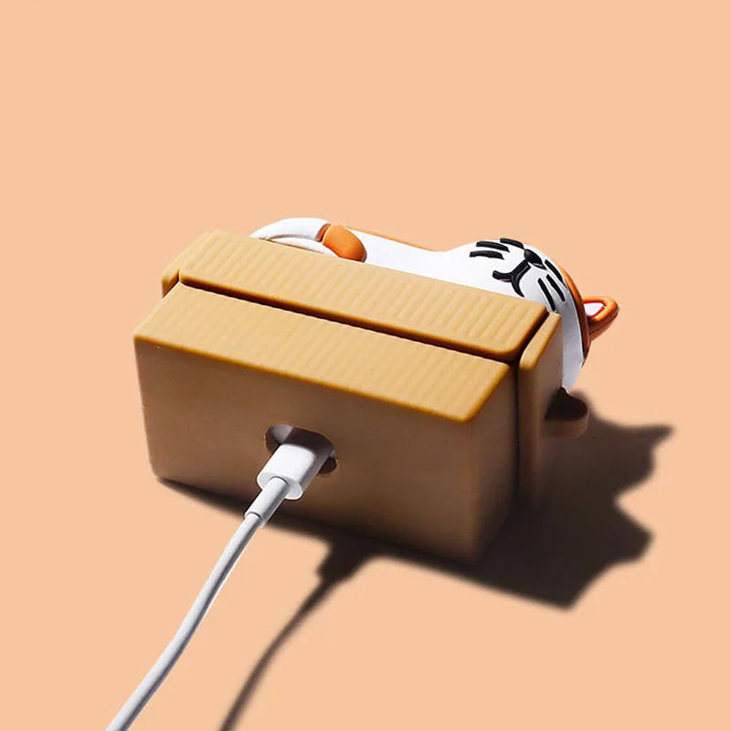 🎉✨ Adorable 3D Pig & Cow Silicone Case for AirPods Pro 🐷🐮 - Cute & Protective Earphone Cover! 🎧💖 - Pixie Quill