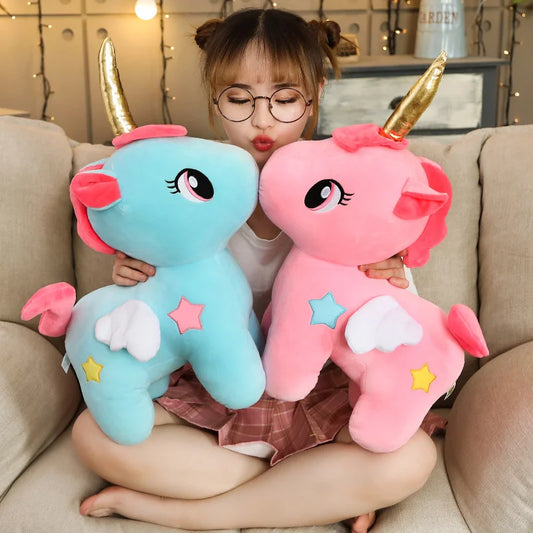 Adorable Unicorn Plush Toy For Kids 10/20 CM Soft Sleep Pillow Gift 🦄💤🎁