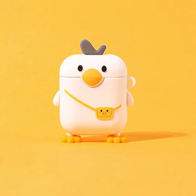 🎉✨ Adorable 3D Pig & Cow Silicone Case for AirPods Pro 🐷🐮 - Cute & Protective Earphone Cover! 🎧💖 - Pixie Quill