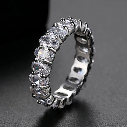 Kawaii Rainbow Sparkle CZ Baguette Ring 🌈✨ | Cute Engagement & Wedding Jewelry 💍💖