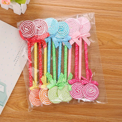 Kawaii Candy Lollipop Ballpoint Pen 🍭 | Cute Office & School Stationery Gift 🎁 | Fun & Whimsical Ellen Brook Design ✏️