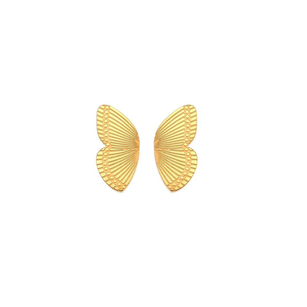 Kawaii Butterfly Stud Earrings 🦋✨ - Hypoallergenic & Tarnish-Free for Trendy Women!