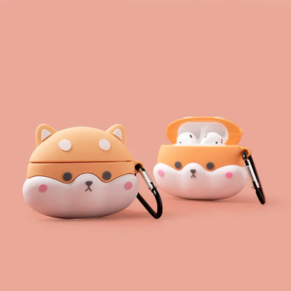 🎉✨ Adorable 3D Pig & Cow Silicone Case for AirPods Pro 🐷🐮 - Cute & Protective Earphone Cover! 🎧💖 - Pixie Quill