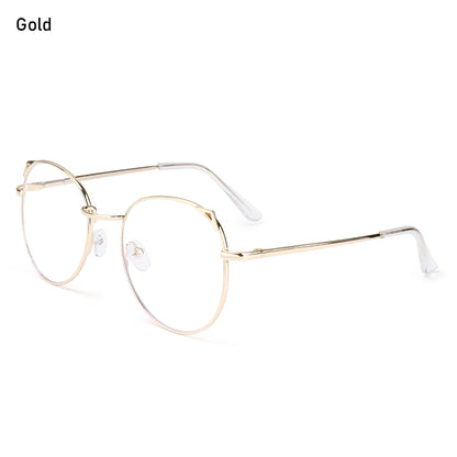 Kawaii Cat Ear Anti-Blue Light Glasses 🐾✨ | Cute Metal Eyewear for Stylish Eye Protection! 🌈👓