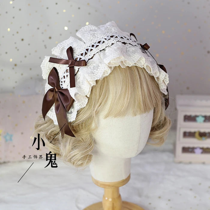 Kawaii Bear Ear Headband 🎀 | Sweet Japanese Lolita Hair Accessories 🐻✨