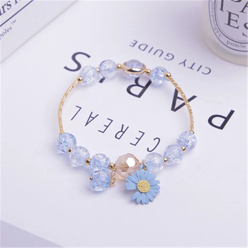 💖 Adorable Kawaii Popcorn Beads Bracelet 🌈 for Girls - Whimsical Friendship Jewelry 🌟
