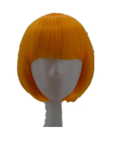 Kawaii Pink Wavy Wig 💖✨ | Fei-Show Synthetic Heat Resistant Short Bob for Cosplay & Halloween 🎃👩‍🎤