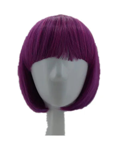 Kawaii Pink Wavy Wig 💖✨ | Fei-Show Synthetic Heat Resistant Short Bob for Cosplay & Halloween 🎃👩‍🎤