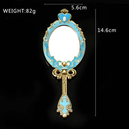 Kawaii Sailor  Butterfly Makeup Mirror ✨🌙 | Cute Pearl Handheld Cosmetic Mirror for Beauty Lovers 💖🦋