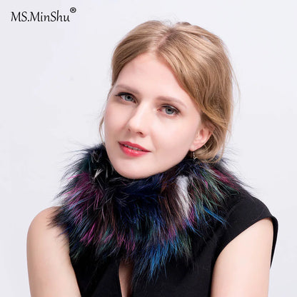 Whimsical Fox Fur Knit Headband For Women Cute Elastic Ear Warmer 🦊✨