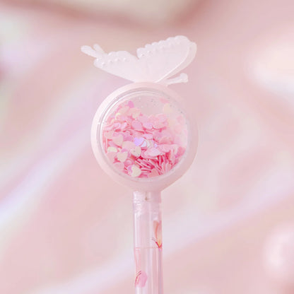 Kawaii Gel Pen 🐰✨ | Cute Rabbit & Butterfly Design | Sweet 0.5mm Ink for School & Office Supplies 🖊️🌼